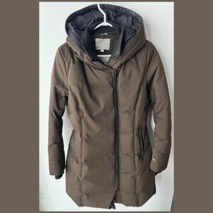 SOIA & KYO Camelia Down Parka Size L